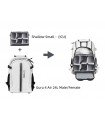 Guru AIR 24 litros - torso masculino color Artic (blanco) - mochila ultraligera - pack fstop